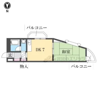 若葉園【3階】の間取り