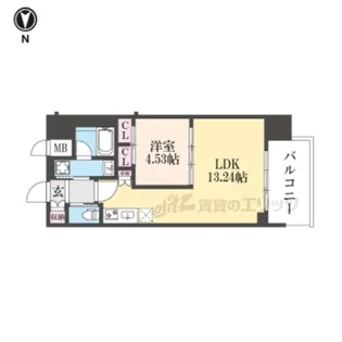 プレジオ永和ASIAN【15階】の間取り