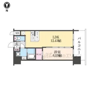 プレジオ永和ASIAN【4階】の間取り