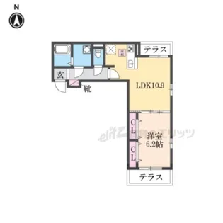 シャイン【2階】の間取り