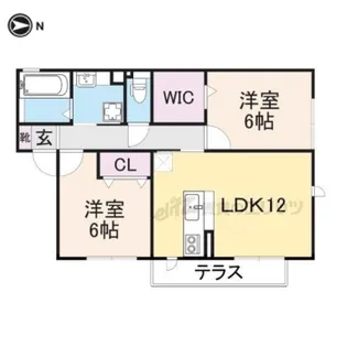グラン シエル【2階】の間取り