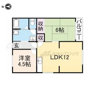 サンコーポ・ムコ【105号室】の間取り
