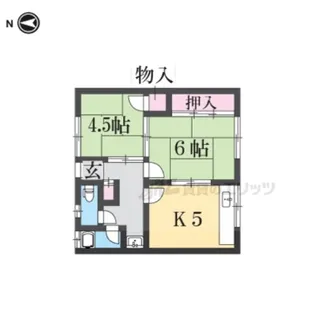 清樹苑【1階】の間取り