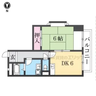 アースマンション【3階】の間取り