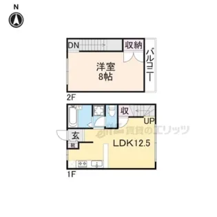 ガーデンパレスT・K【103号室】の間取り