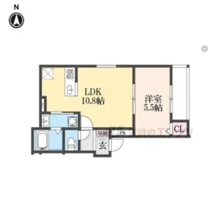 アート樟葉?【1階】の間取り