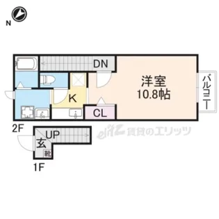 サンフィールド【2階】の間取り