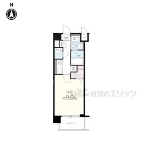 サンセール伊丹【3階】の間取り