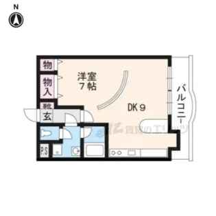 ラ・パルフェ・ド・ルミナス【3階】の間取り