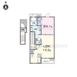 レジデンス・サツキ?【2階】の間取り