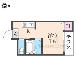 フューチャー21【3階】の間取り