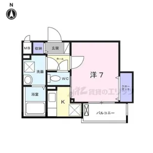 サンレーベ東垣外【2階】の間取り