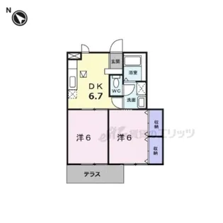 セブン ピラ【1階】の間取り