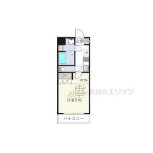 INOVE長瀬?【1306号室】の間取り