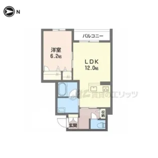 シャーメゾン リヴィエール【1階】の間取り