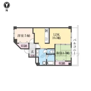 I-PLACE東垣内【301号室】の間取り