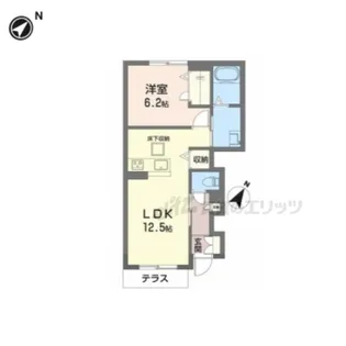 シャーメゾンSHU?【1階】の間取り