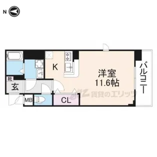 サンハイツ大島【2階】の間取り