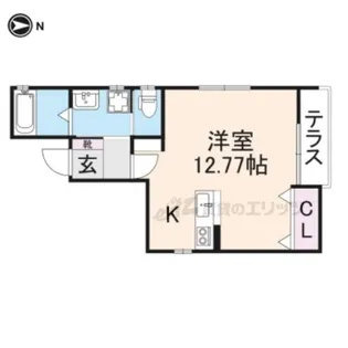 Sakura Terrace【101号室】の間取り