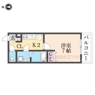 ラエタニテ【1階】の間取り