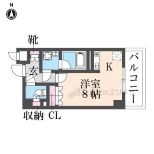 サカト2【605号室】の間取り