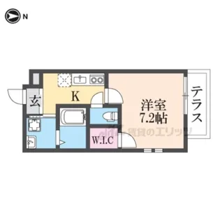 フジパレス出屋敷?番館【1階】の間取り