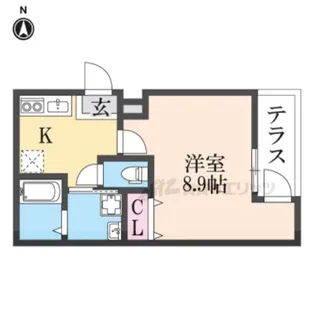 フジパレス出屋敷?番館【2階】の間取り