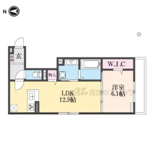 カーサ・コチネッラ【1階】の間取り