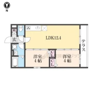 AVANTIO Clair【1階】の間取り