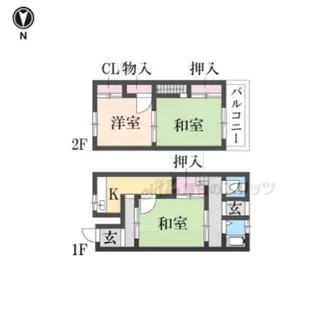 3Kの間取り画像