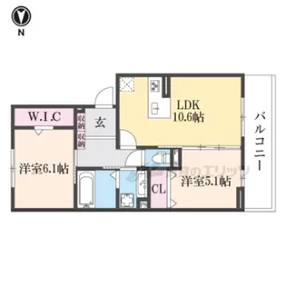 UTATA(ウタタ)【3階】の間取り