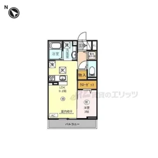 レガシア【1階】の間取り