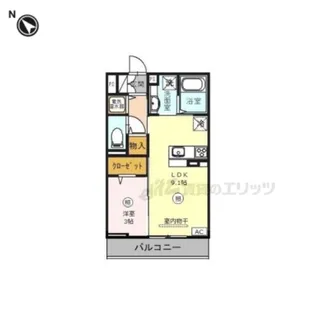 レガシア【3階】の間取り