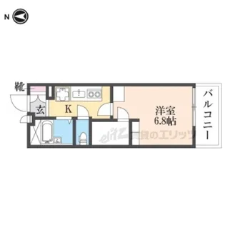 レオパレスメルナカヤ【3階】の間取り