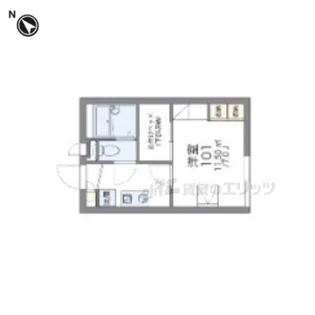 レオパレス佐藤マンション【1階】の間取り