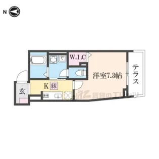 プロムナード神野?【3階】の間取り