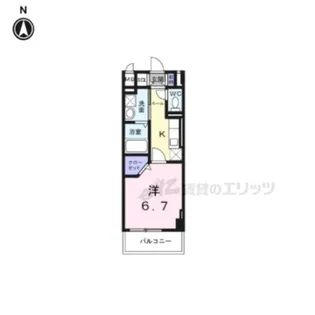 オリエントレジデンス門真殿島町【5階】の間取り