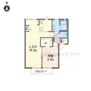 ハイツ池田F【2階】の間取り