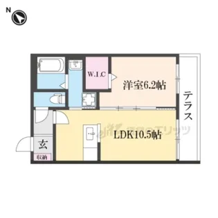 メゾンプレミア【101号室】の間取り