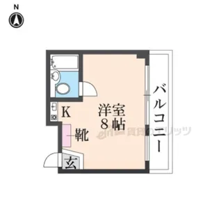 サンシャイン香里園?【2階】の間取り