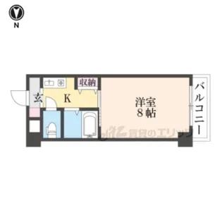 アベニューリップル長田?【1階】の間取り