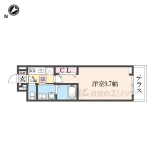 グローブ【1階】の間取り