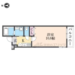 フジパレス尼崎近松【2階】の間取り