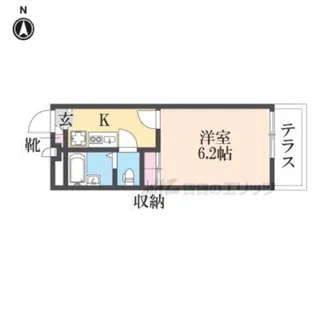 レオパレスヴィブレ【2階】の間取り