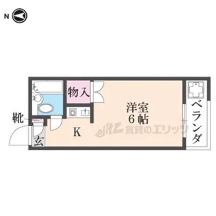 徳丸ハイツA棟【2階】の間取り