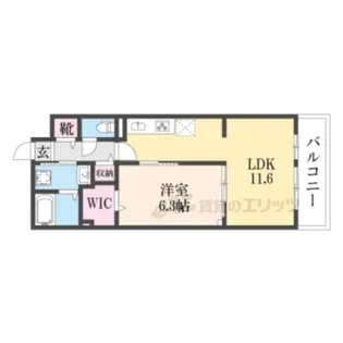 ラクーン守山【3階】の間取り