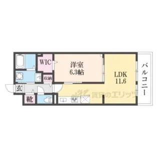 ラクーン守山【3階】の間取り