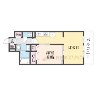 ラクーン守山【2階】の間取り