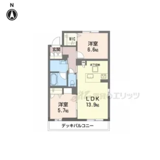 サクラ・メゾン イースト【101号室】の間取り