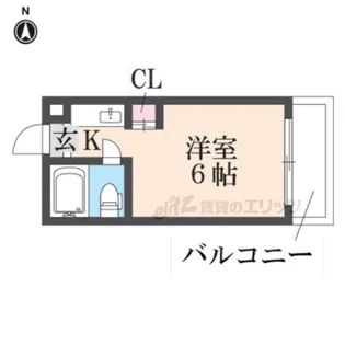 メゾン・ド・パルテール【2階】の間取り